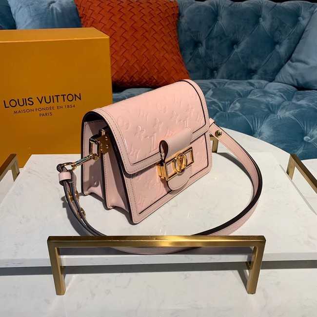 Louis Vuitton Outlet original MINI DAUPHINE M44580 pink