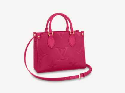 Louis Vuitton Outlet ONTHEGO PM - EXCLUSIVELY ONLINE M45660 Freesia Pink