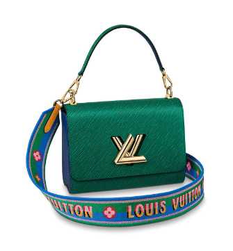 Louis Vuitton Outlet twist medium tote bag M55851 Emerald