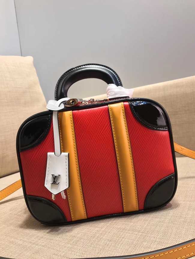 Louis Vuitton Outlet original MINI LUGGAGE M44582 red