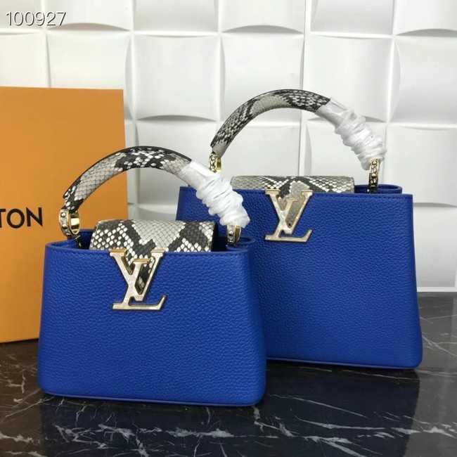 Louis Vuitton Outlet CAPUCINES MINI M99676 blue