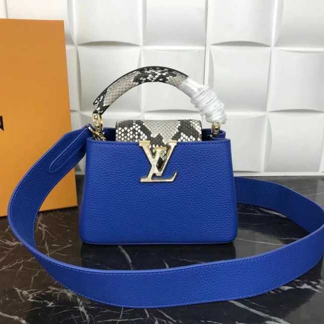 Louis Vuitton Outlet CAPUCINES MINI M99676 blue