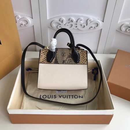 Louis Vuitton Outlet Original Leather N95976 White