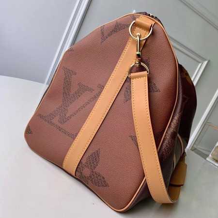 Louis Vuitton Outlet Original KEEPALL 50 M44739 brown