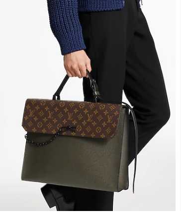 Louis Vuitton Outlet ROBUSTO BRIEFCASE M30591 Khaki Green