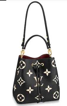 Louis Vuitton Outlet Original Monogram Empreinte NEONOE M45497 BLACK