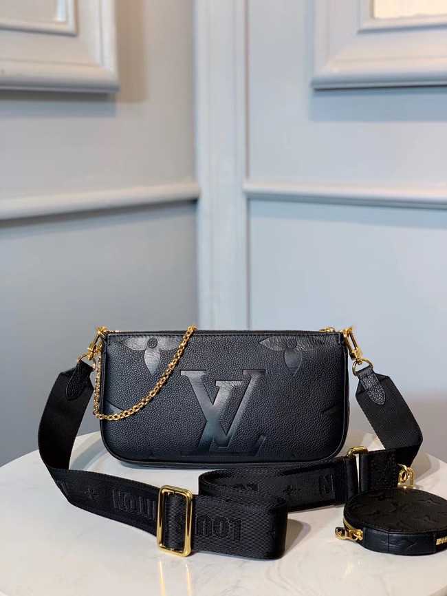 Louis Vuitton Outlet Original Monogram Empreinte M44813 black