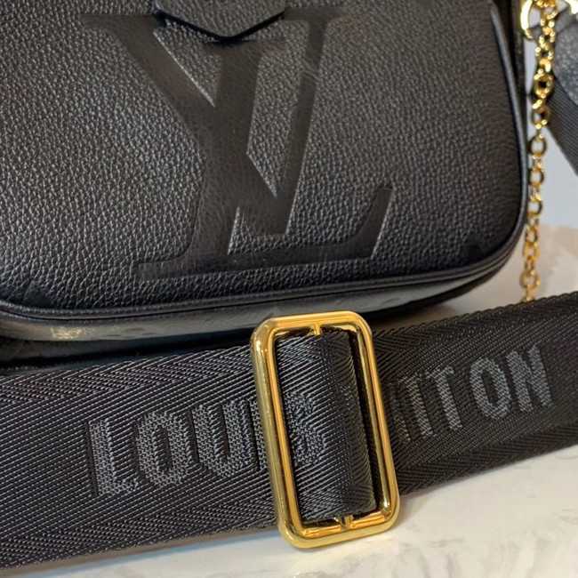 Louis Vuitton Outlet Original Monogram Empreinte M44813 black