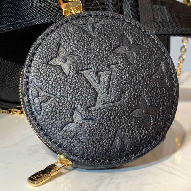 Louis Vuitton Outlet Original Monogram Empreinte M44813 black