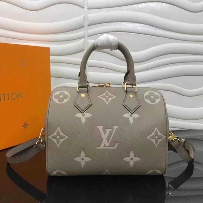 Louis Vuitton Outlet SPEEDY BANDOULIERE 25 M58947 grey