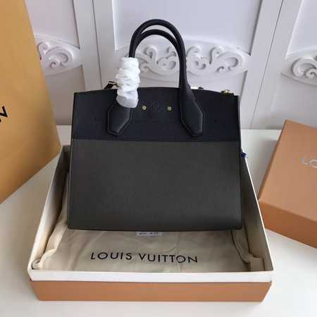 Louis Vuitton Outlet Original Leather CITY STEAMER PM M55062 Apricot&Black