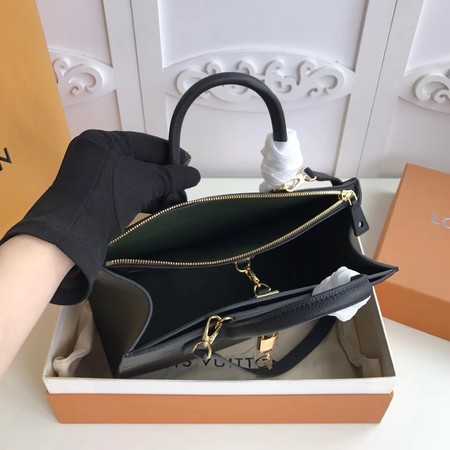 Louis Vuitton Outlet Original Leather CITY STEAMER PM M55062 Apricot&Black