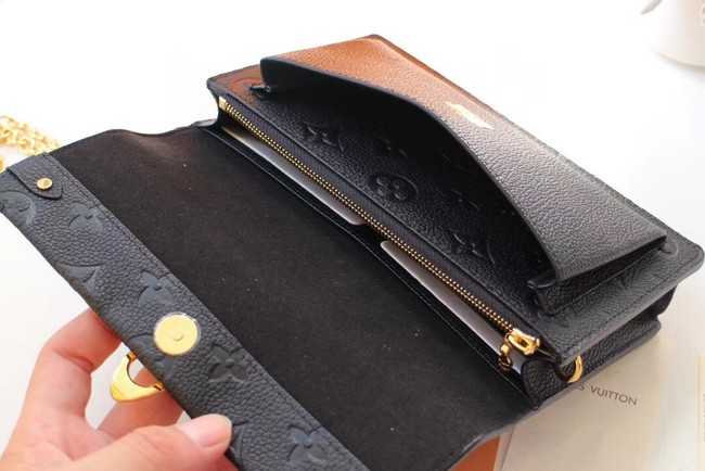 Louis Vuitton Outlet VAVIN CHAIN WALLET M67841 black