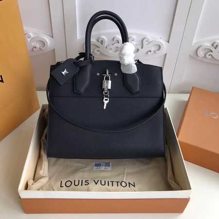 Louis Vuitton Outlet Original Leather CITY STEAMER PM M55062 Black