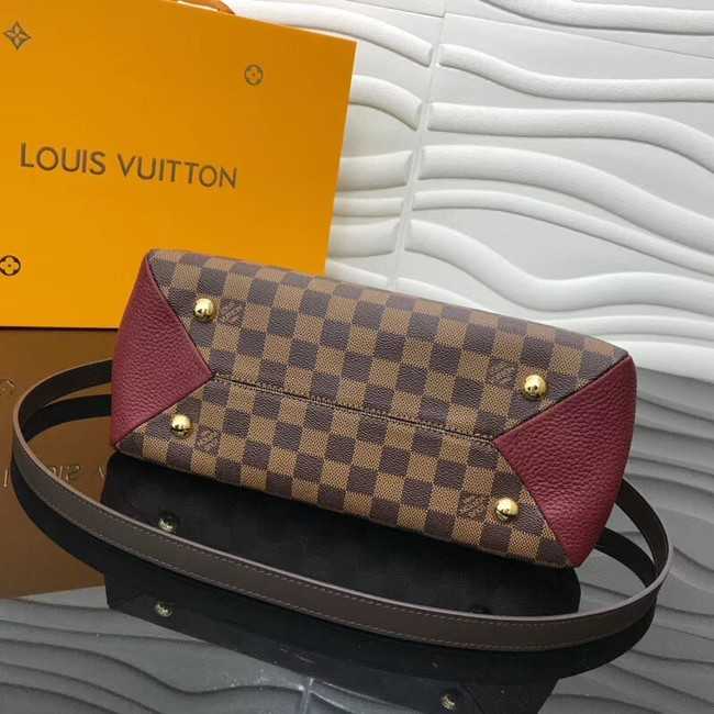 Louis Vuitton Outlet Original Damier Ebene Canvas M41674 Lie de Vin