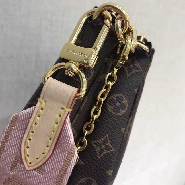 Louis Vuitton Outlet original monogram canvas Shoulder Bag MULTI-POCHETTE ACCESSOIRES M44840