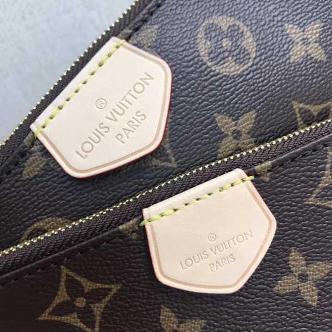 Louis Vuitton Outlet original monogram canvas Shoulder Bag MULTI-POCHETTE ACCESSOIRES M44840