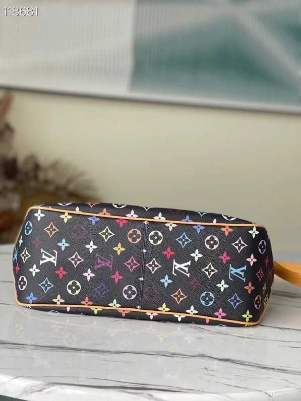 Louis Vuitton Outlet Monogram Canvas Original Leather M40352 black