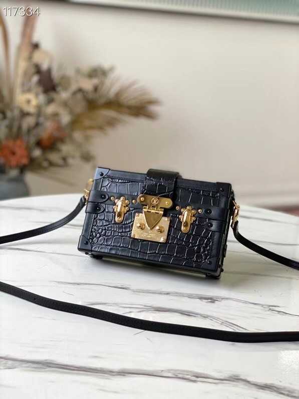 Louis Vuitton Outlet original PETITE MALLE N92049 black