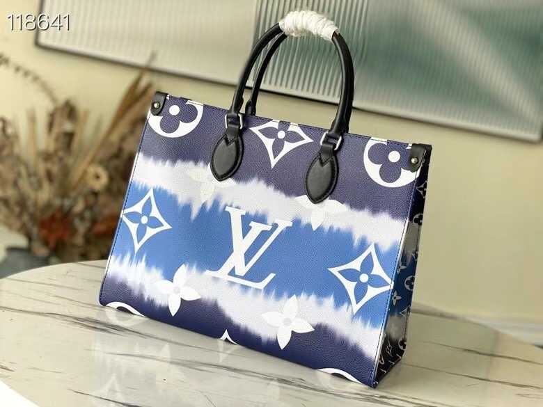 Louis Vuitton Outlet ONTHEGO MM M45118 blue