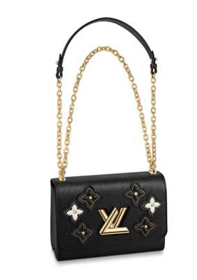 Louis Vuitton Outlet original TWIST Medium M53762 black