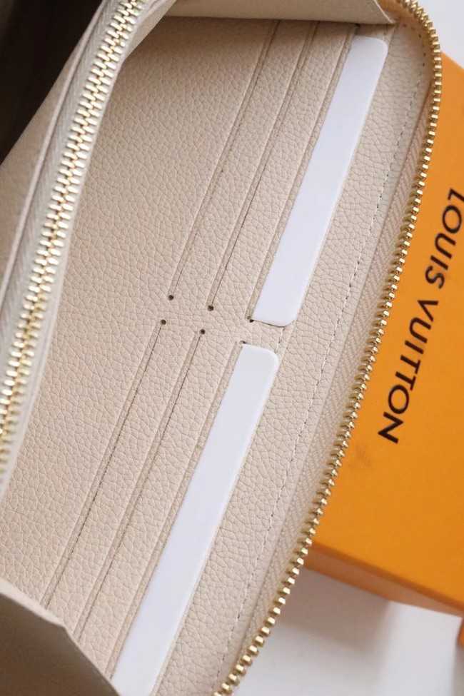 Louis Vuitton Outlet ZIPPY WALLET M80403 Cream&Saffron