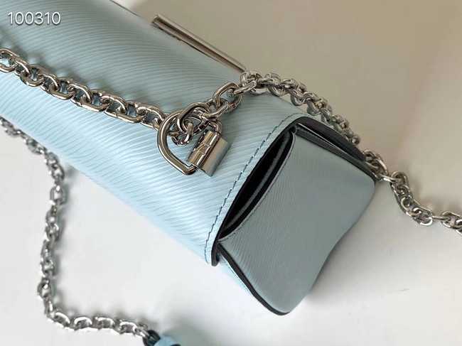 Louis Vuitton Outlet original epi leather TWIST MM M66119 sky blue