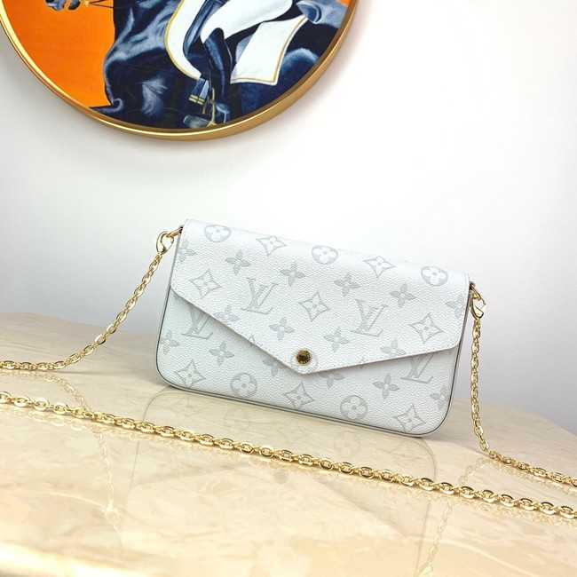 Louis Vuitton Outlet original Chain bag M61276 white