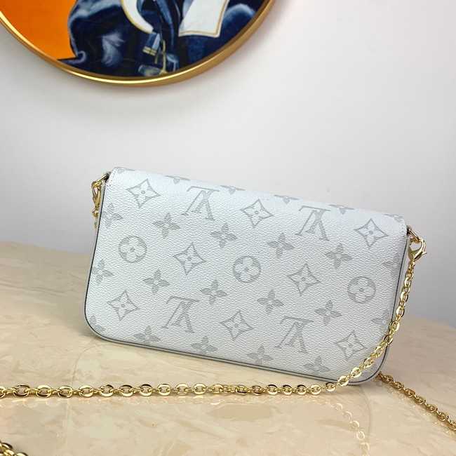 Louis Vuitton Outlet original Chain bag M61276 white