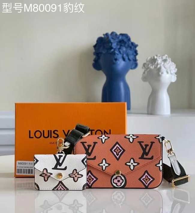 Louis Vuitton Outlet FELICIE STRAP & GO M80091