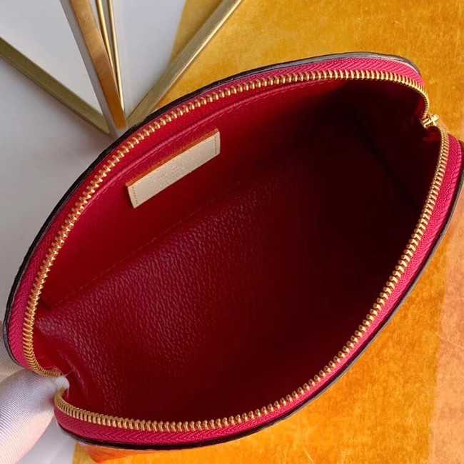 Louis Vuitton Outlet Monogram Vernis Leather COSMETIC POUCH M90172 Watermelon Red