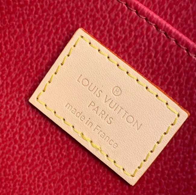 Louis Vuitton Outlet Monogram Vernis Leather COSMETIC POUCH M90172 Watermelon Red