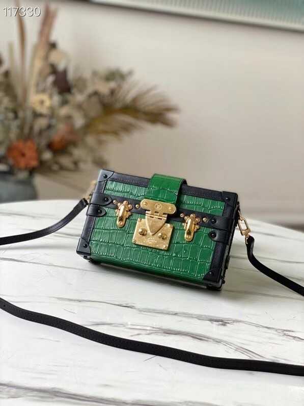 Louis Vuitton Outlet original PETITE MALLE N92049 green