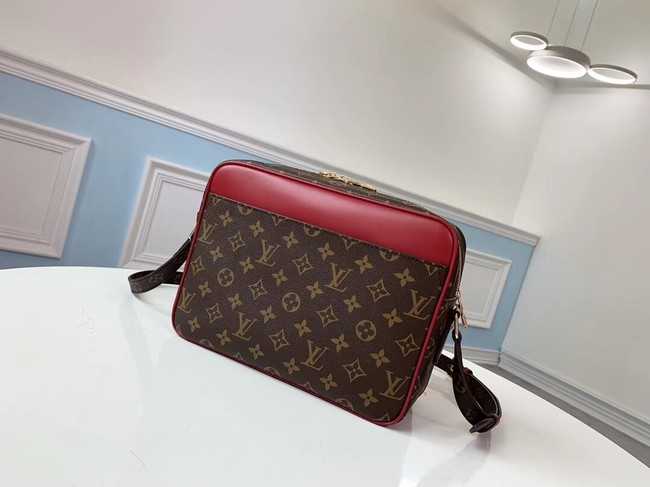 Louis Vuitton Outlet original monogram canvas Shoulder Bag M51478 red