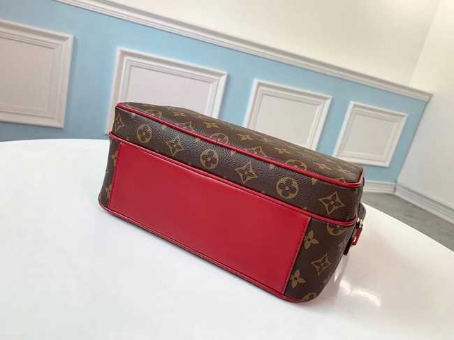 Louis Vuitton Outlet original monogram canvas Shoulder Bag M51478 red