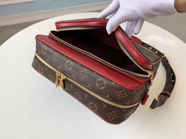 Louis Vuitton Outlet original monogram canvas Shoulder Bag M51478 red