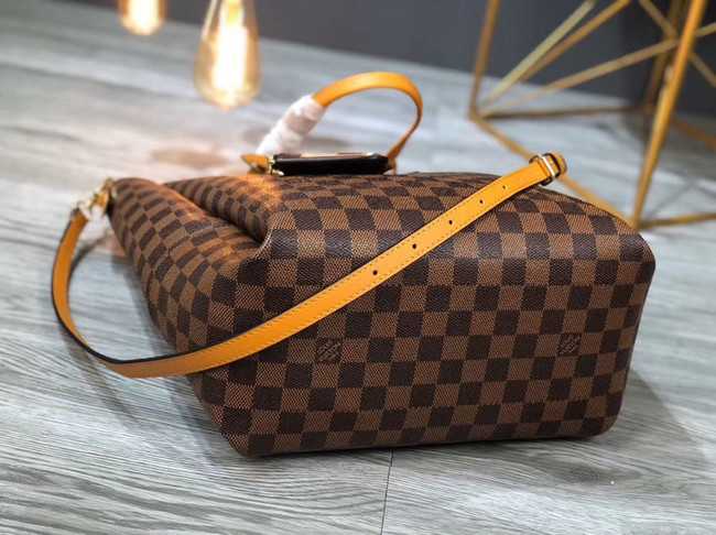 Louis Vuitton Outlet Damier Ebene Canvas Original Leather M62094 brown