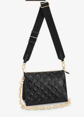 Louis Vuitton Outlet COUSSIN PM M57793 black