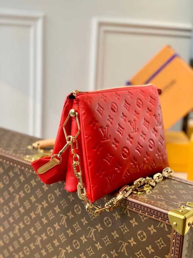 Louis Vuitton Outlet COUSSIN PM M57793 red