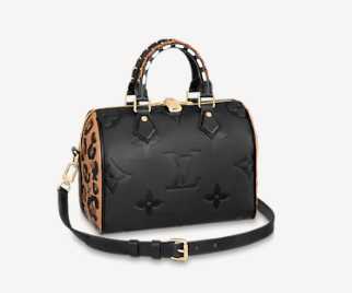 Louis Vuitton Outlet SPEEDY BANDOULIERE 25 M58524 black