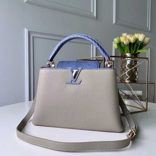 Louis Vuitton Outlet CAPUCINES M42259 Bleu Gris