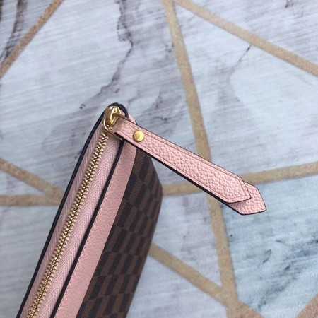 Louis Vuitton Outlet original Damier Ebene Canvas DAILY M60262 pink