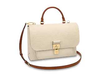 Louis Vuitton Outlet Monogram Empreinte Bag MARIGNAN M44545 Creme Caramel