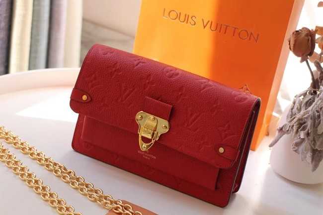 Louis Vuitton Outlet VAVIN CHAIN WALLET M67841 red