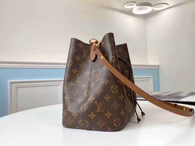 Louis Vuitton Outlet Monogram Canvas Neonoe Original Leather M44887 brown