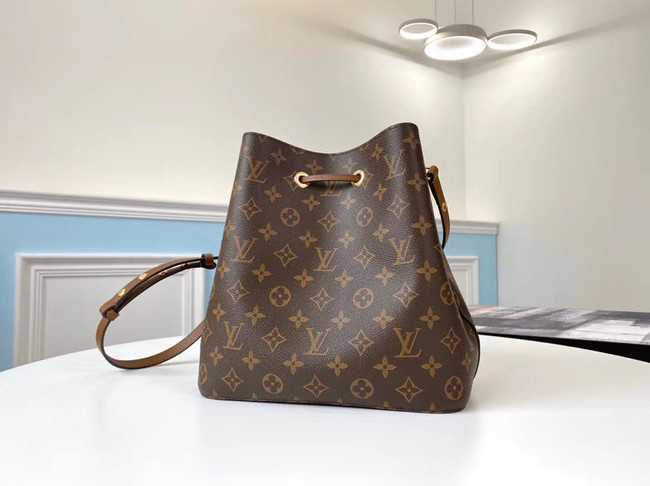 Louis Vuitton Outlet Monogram Canvas Neonoe Original Leather M44887 brown