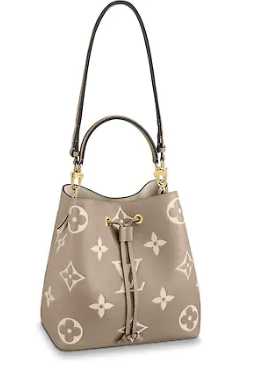 Louis Vuitton Outlet Original Monogram Empreinte NEONOE M45497 GREY