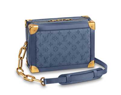 Louis Vuitton Outlet original SOFT TRUNK M44723 blue