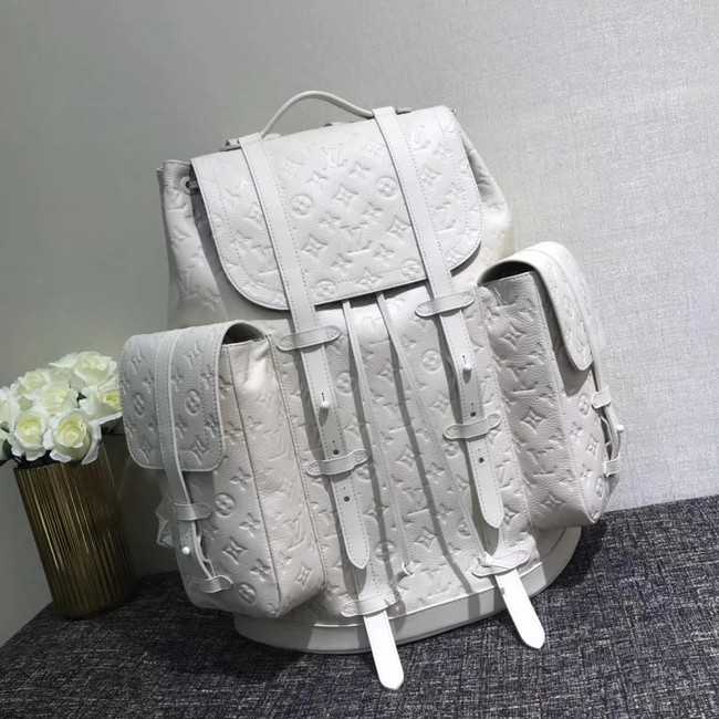 Louis Vuitton Outlet CHRISTOPHER Large backpack M53285 white