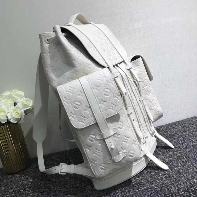 Louis Vuitton Outlet CHRISTOPHER Large backpack M53285 white